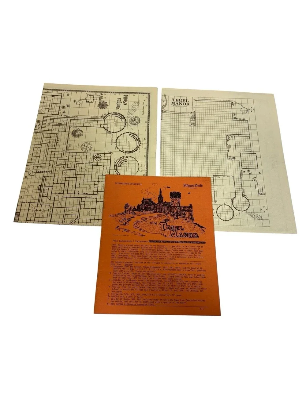 Judges Gui Member Installme  Installment L - Tegel Manor (1st, 4th Rele Mag VG+